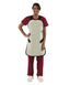 QUICK DROP APRON - .5 mm Lead Free 25X40 Antimicrobial Beige - Extra Large