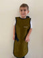 PEDIATRIC FRONT CLOSING SPECIAL PROCEDURE APRON - .5 mm Lead Free 12X29 Beige - Medium