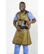 MEN'S APRON AND VEST: .35 mm Regular Lead Free VEST: 25x23 APRON: 21X41-46 Beige- Medium