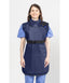 COAT APRON - .35 mm Lead Free with Thyroid Collar 24X42 Shimmering Tan - Large