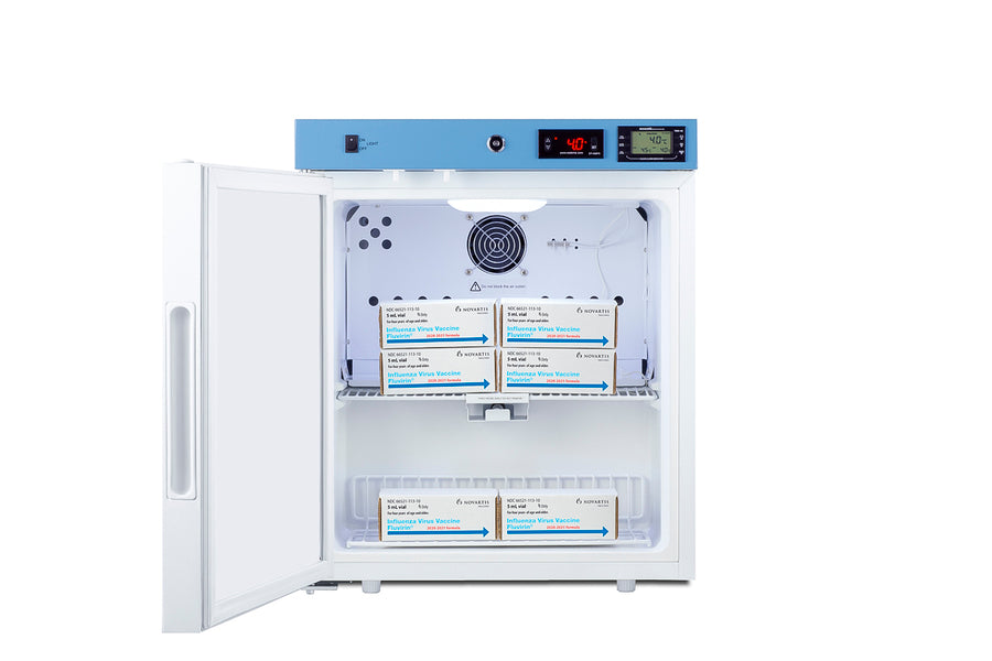 EQTemp pharmaceutical healthcare refrigerator (Model ACR161WLHD)