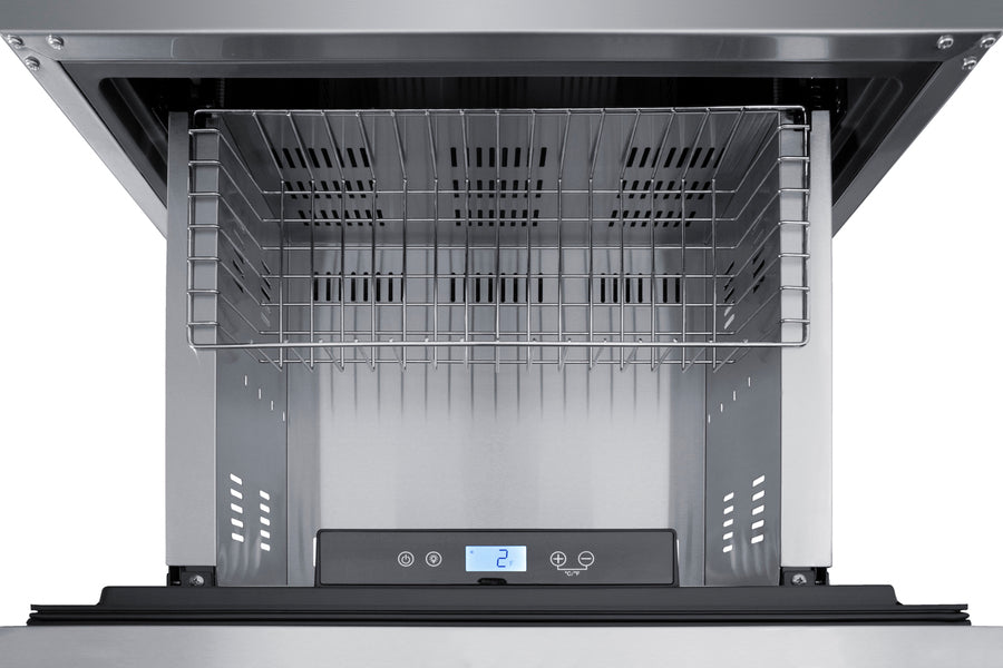 Accucold 24" wide indoor/outdoor ADA compliant 2-drawer all-freezer (Model ADFD2D24PNR)
