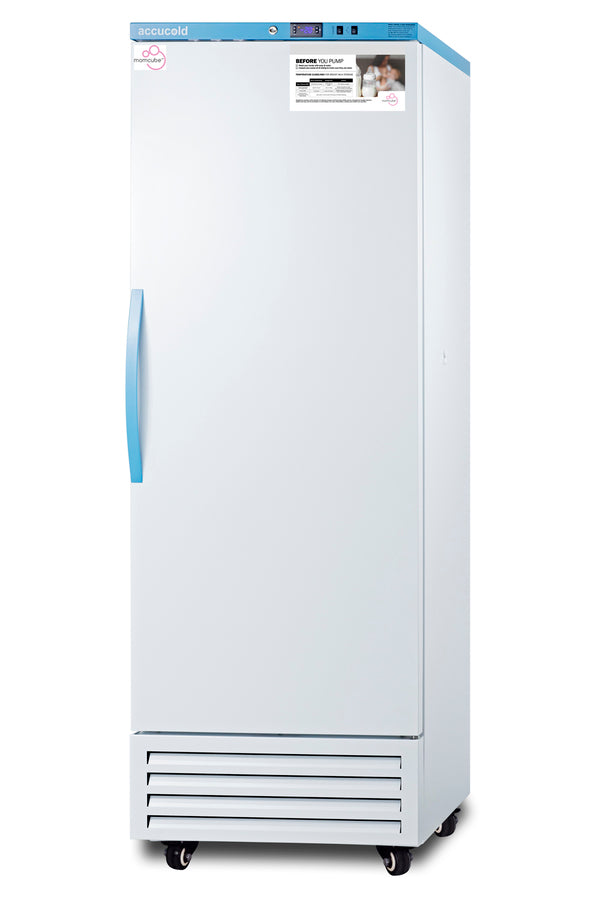 MOMCUBE upright frost-free all-freezer for breast milk storage (Model AFS17PVMC)