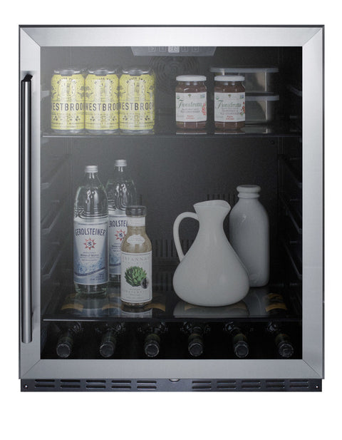 24" Wide Built-In Beverage Center, ADA Compliant - Full