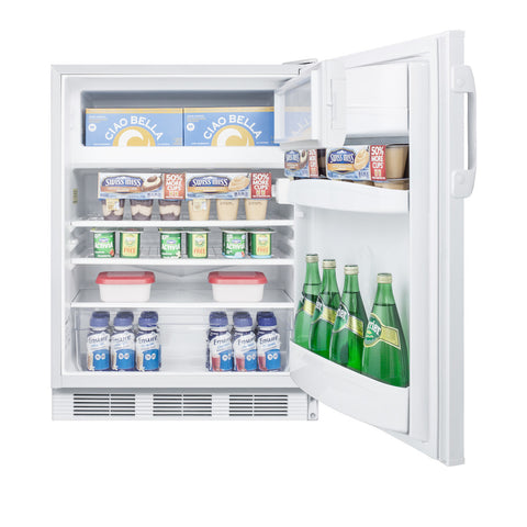 Accucold 24" Wide Built-In Refrigerator-Freezer, ADA Compliant (Model AL650LWBI)