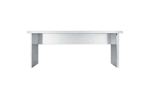 Stainless steel appliance station for 48" wide combination kitchens