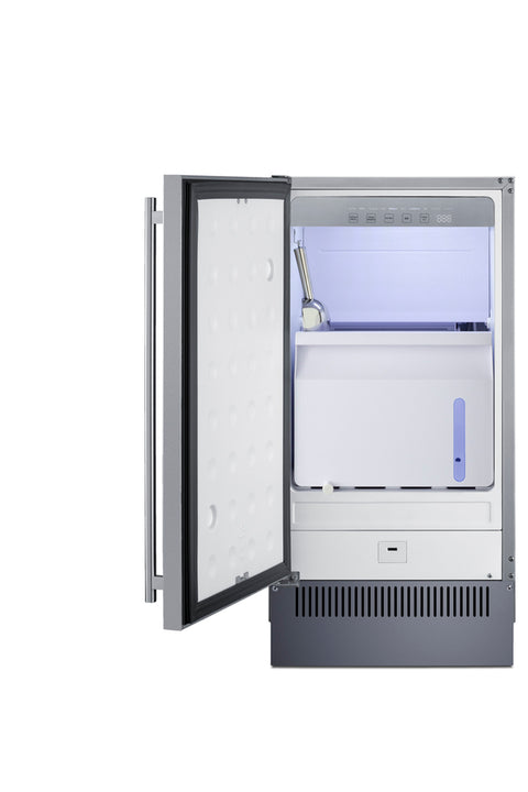 Accucold 18" Wide Clear Icemaker (Model BIM182)