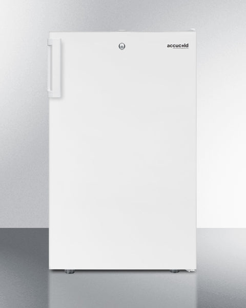 Accucold 20" wide counter height manual defrost all-freezer for general purpose, Left Hinge – FS407LWLHD