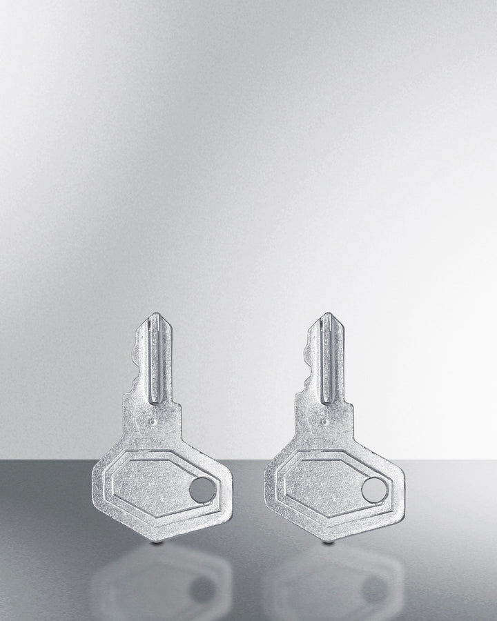 Accucold Set of two keys compatible Summit SCFM252W chest freezer