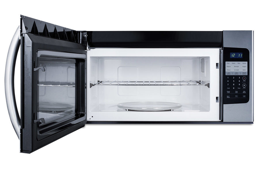 30" Wide Over-the-range Microwave with Hood in Stainless Steel