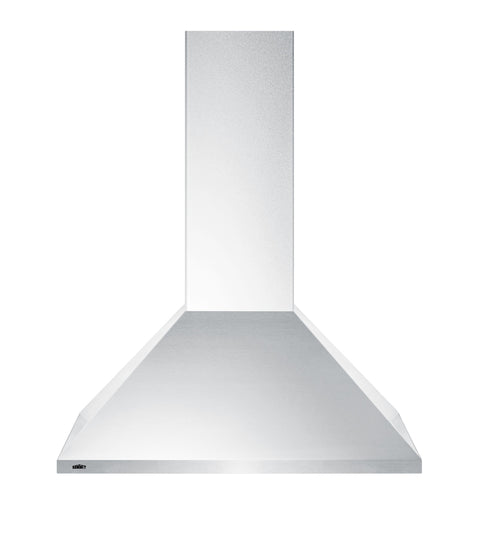 Accucold 30" wide European style convertible wall-mount range hood in stainless steel, ADA compliant, ADA (Model SEH1530SSADA)