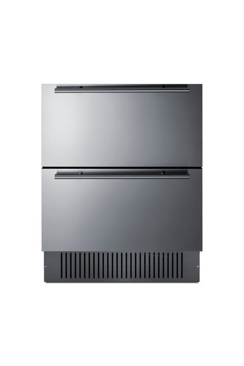 27" Wide Built-in Undercounter 2-drawer Outdoor All-refrigerator