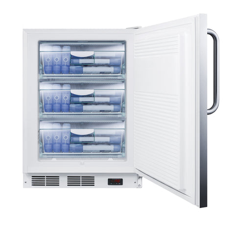 24" Wide Built-In All-Freezer, ADA Compliant, ADA (Model VT65ML7CSSADA)