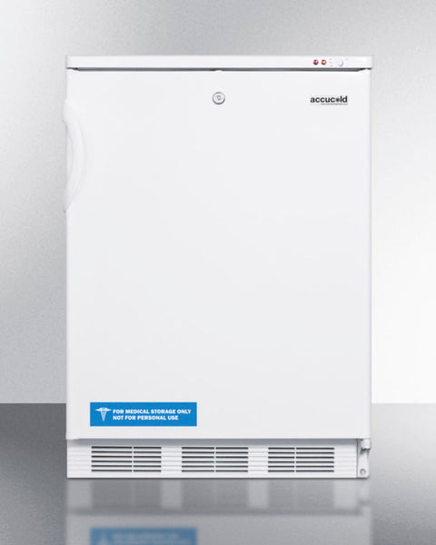 Accucold 24" wide -25ºC all-freezer for freestanding use, Left Hinge – VT65MLPROLHD