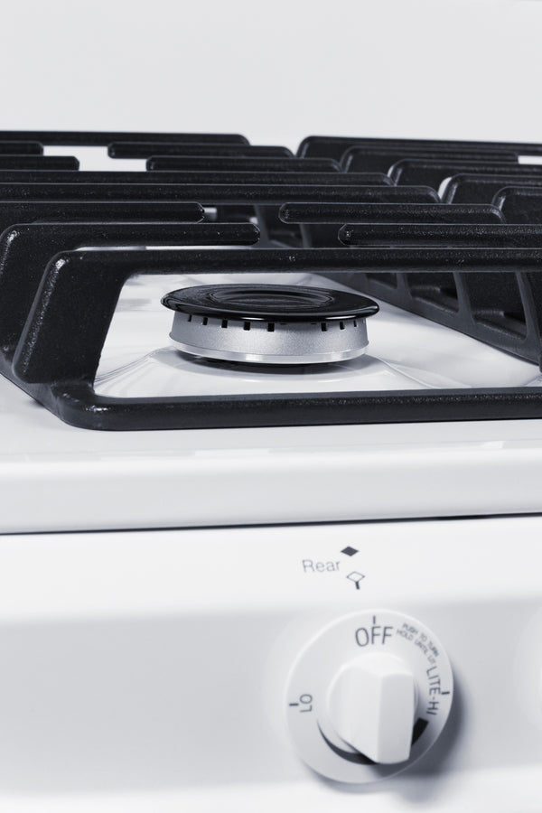 20" wide sealed burner gas range made in the USA