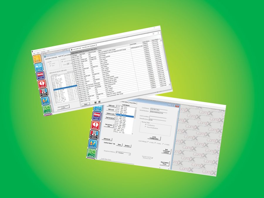 Harloff LOCKVIEW SOFTWARE and DONGEL with RJ-11 Cable - Programming software for all Electronically Locking carts and