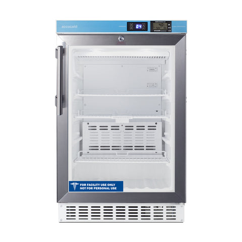 Accucold Pharmacy Series ADA compliant 20" wide built-in undercounter all-refrigerator – ACR46GLCAL