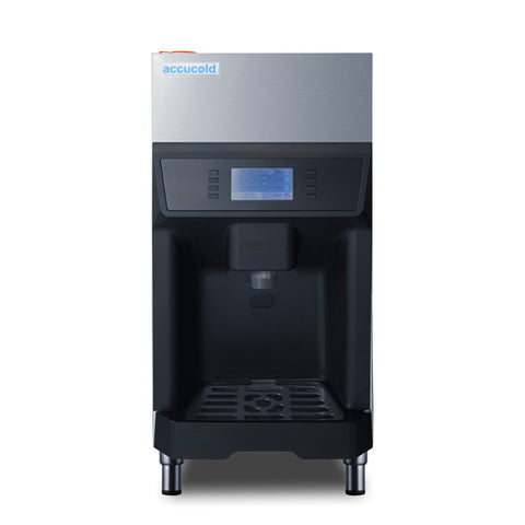 Accucold ENERGY STAR certified commercial ice + water dispenser with filter and 220 lb – AIWD220FLTR