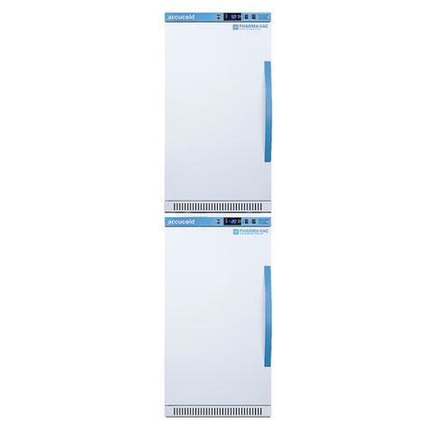 Accucold PHARMA-VAC Performance Series stacked combination of ARS32PVBIADA vaccine – ARS32PVBIADA-AFZ2PVBIADASTACKLHD