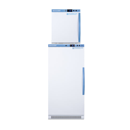 Accucold PHARMA-VAC Performance Series stacked combination of ARS8PV vaccine – ARS8PV-AFZ1PVSTACKLHD