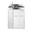 30" wide all-in-one kitchenette with 2-burner 115V smooth-top cooktop, refrigerator-freezer, sink, and storage cabinet