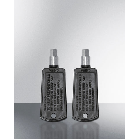 Accucold Set of two keys for models beginning s beginning AL54, ACF33, ACR4, AL57, ALFZ53, ASD, FF1532, FF64, FFRF24,