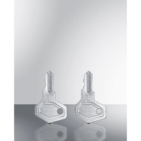Accucold Set of two keys compatible with the Accucold -45ºC chest freezer line, made for us by Elcold. These keys work