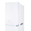 Stacking rack to combine two refrigerators where the depth of the top unit may be larger than bottom
