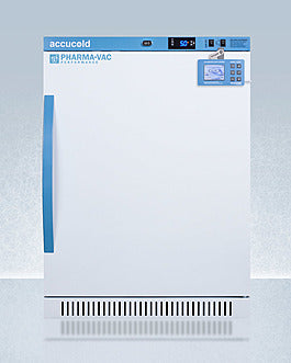 Accucold 6 Cu.Ft. ADA Height Vaccine Refrigerator, Solid Door, Data Logger (Model ARS6PVDL2B)