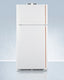 30" Wide Break Room Refrigerator-Freezer with Antimicrobial Pure Copper Handle - BKRF18WCPLHD