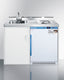 48" Wide All-In-One Wellness Room Kitchenette - C48ELMCLK