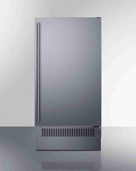 Accucold 18" Wide Outdoor Clear Icemaker (Model BIM182IF)