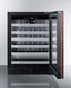 18" deep 24" wide undercounter ADA height wine cellar