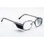 EYEWEAR EYEGLASSES .75MM PROTECTIVE "X-PERT VISION" - BLACK