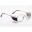 EYEWEAR EYEGLASSES .75MM PROTECTIVE "X-PERT VISION" - GOLD