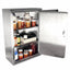 MED CABINET 16: X 18", Radius Top