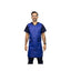 FRONT CLOSING SPECIAL PROCEDURE APRON - .25 mm Lead Free 24X38 Shimmering Electric Blue - Large