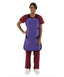QUICK DROP APRON - .5 mm Lead Free 24X42 Purple - Large