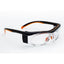 EYEWEAR EYEGLASSES .75MM PROTECTIVE "RADIOACTIVE" - ORANGE / BLACK