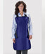 CONVENTIONAL APRON - .5 mm Regular Lead 22X33 Shimmering Electric Blue