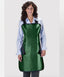 CONVENTIONAL APRON - .5 mm Light Weight Lead 22X33 Shimmering Green