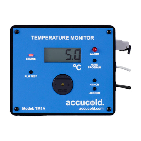 Accucold Factory-installed remote contacts with remote alarm connection