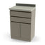 Modular Base Cabinet with Two Drawers, One Cupboard