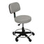 Ultra Comfort Stool with Back Rest & Foot Ring, Pneumatic Height Adjustment
