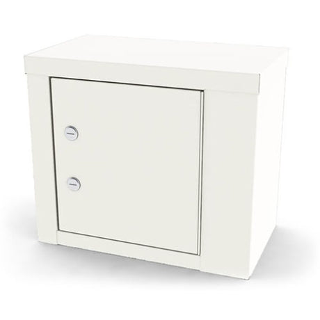 Single Door, Double Lock Narcotic Cabinet with One Shelf