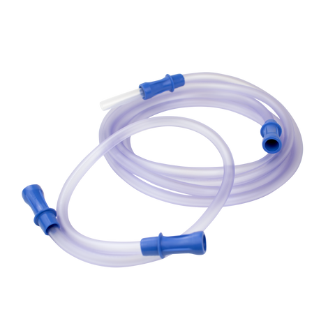 Suction Connection Tubing w/ Male Connecting, Non-Conductive (Case of 50)