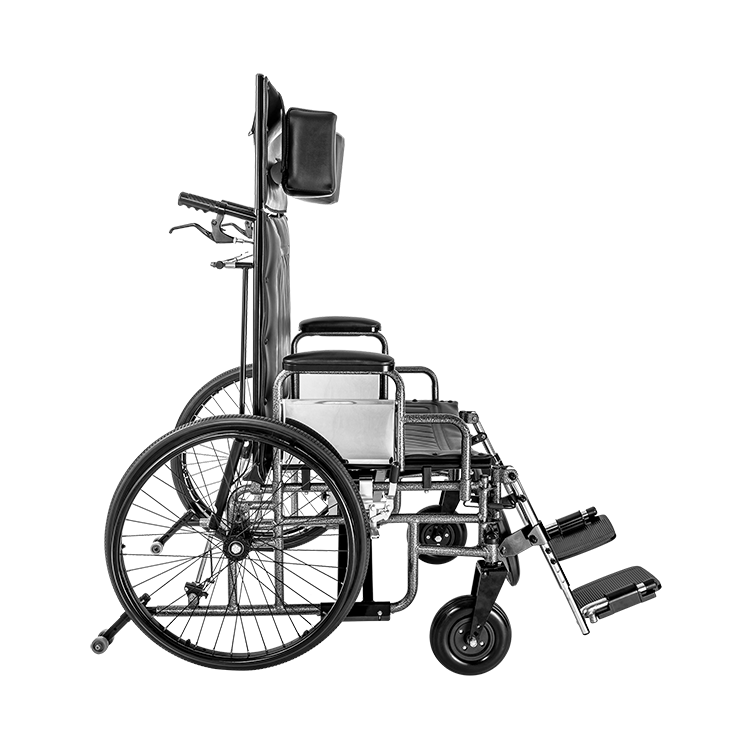 Dynarex Bari+Max bariatric reclining wheelchair, 750 lb capacity, elevating leg rests