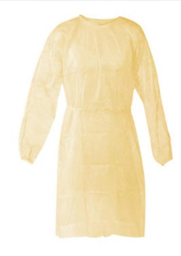 Dukal SMS isolation gown, AAMI Level 2 barrier