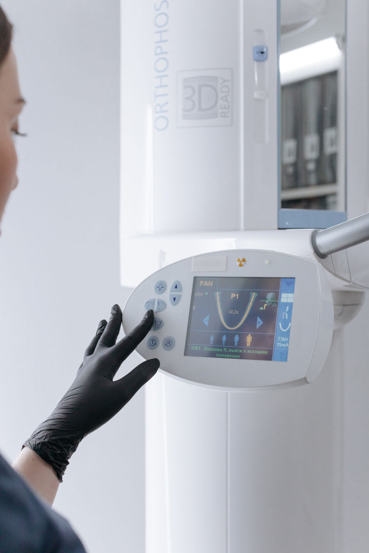 Radiographic imaging equipment in a clinical setting