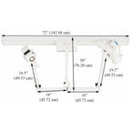 Burton Outpatient II & CoolSpot II Fastrac, Dual Head and Single Trolley